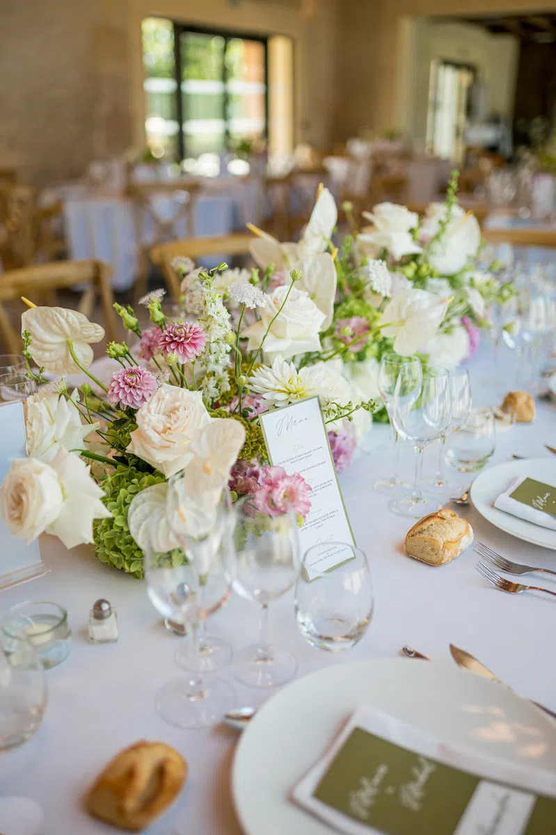 Mariage au Domaine Le Mesnil – décoration florale– Normandie